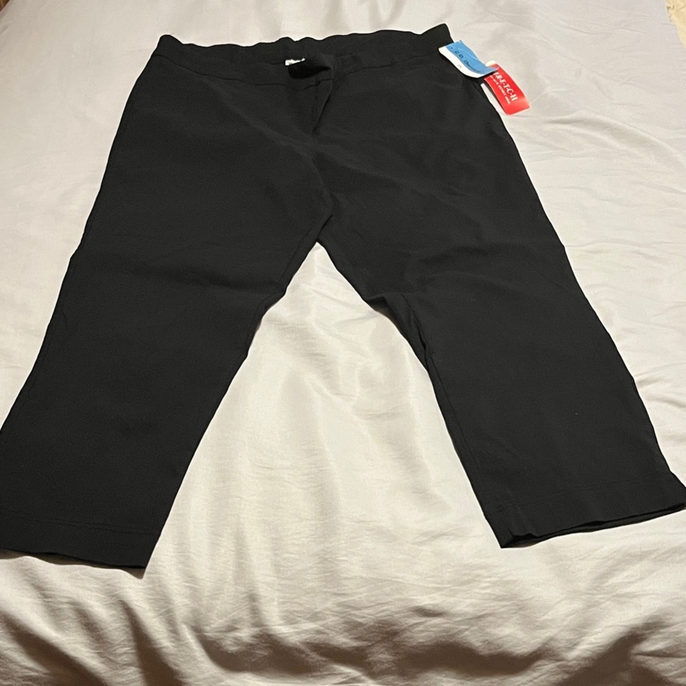 NWT C D Daniels Black Women's Pants Size 2X